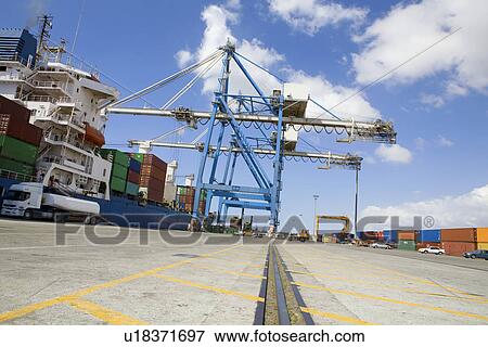 Stock Photo - Limassol Cyprus Dockside. Fotosearch