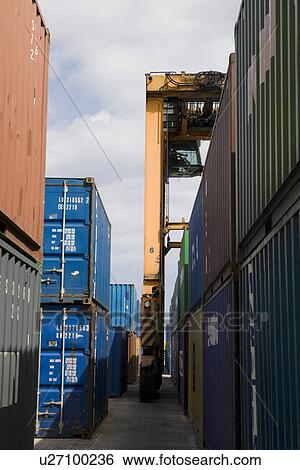 Stock Photograph - Limassol Cyprus Freight terminal. Fotosearch