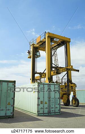 Stock Photography - Limassol Cyprus Freight terminal. Fotosearch