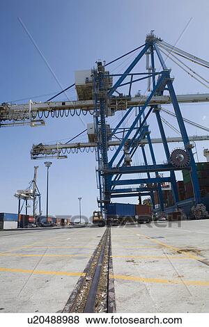 Limassol Cyprus Truck loaded with containers leaving seaport View Large Photo Image Stock Photo - Limassol Cyprus Truck loaded with containers leaving seaport. Fotosearch