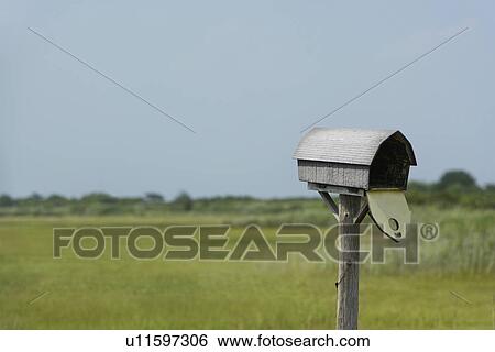 Mailbox and fields View Large Photo Image Stock Photograph - Mailbox and fields. Fotosearch