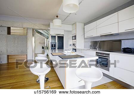 Stock Photo - Modern Kitchen. Fotosearch