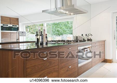 Stock Photograph - Modern kitchen. Fotosearch