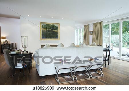 Modern Living room View Large Photo Image Stock Photo - Modern Living room. Fotosearch