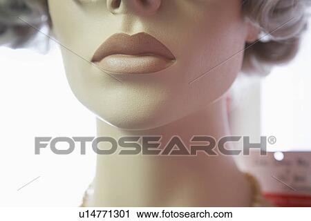 Mouth and Chin of Mannequin View Large Photo Image Stock Image - Mouth and Chin of Mannequin. Fotosearch