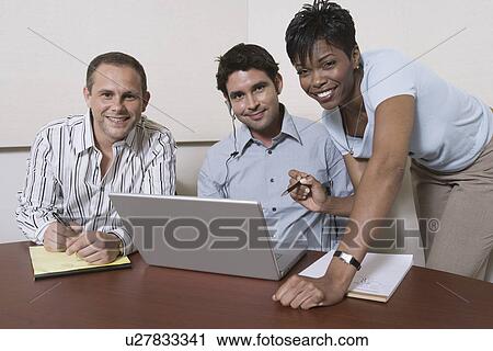 Multi Racial Group of Business People View Large Photo Image Stock Image - Multi Racial Group of Business People. Fotosearch