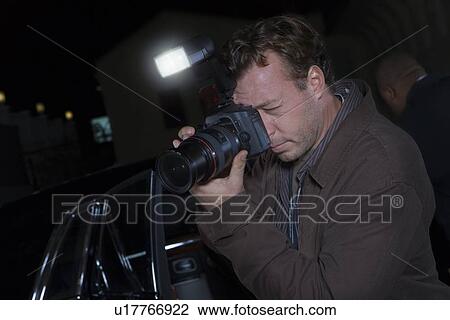 Photographer at media event View Large Photo Image Stock Image - Photographer at media event. Fotosearch