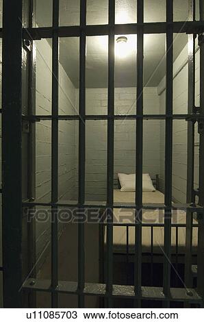 Prison cell View Large Photo Image Stock Image - Prison cell. Fotosearch