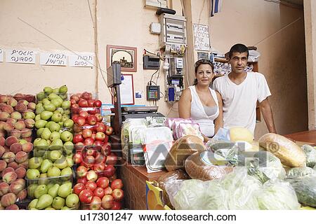 Stock Photo - Produce Store. Fotosearch