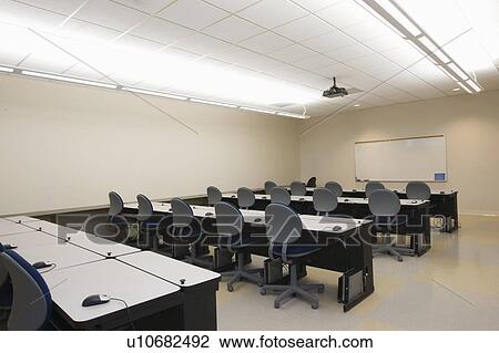 Stock Image - Seminar room. Fotosearch