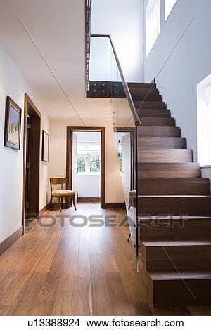 Staircase in house interior View Large Photo Image Picture - Staircase in house interior. Fotosearch