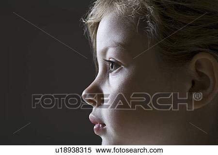 Studio portrait of girl close-up View Large Photo Image Stock Photography - Studio portrait of girl close-up. Fotosearch
