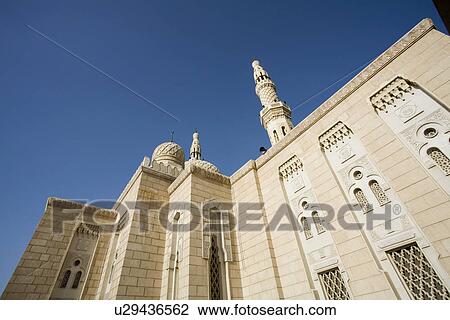 UAE Dubai The Jumeirah Mosque the only mosque which non-Muslims are permitted to visit View Large Photo Image Stock Image - UAE Dubai The Jumeirah Mosque the only mosque which non-Muslims are permitted to visit. Fotosearch