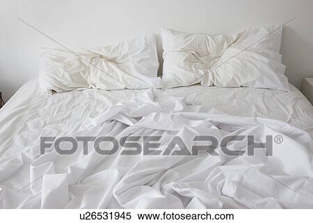 Unmade bed View Large Photo Image Stock Photography - Unmade bed. Fotosearch