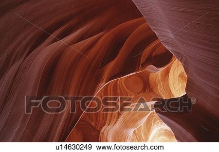 USA Arizona Antelope Canyon rock formation View Large Photo Image Stock Photo - USA Arizona Antelope Canyon rock formation. Fotosearch