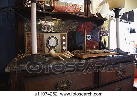 Vintage Collectibles in Second Hand Store View Large Photo Image Stock Image - Vintage Collectibles in Second Hand Store. Fotosearch
