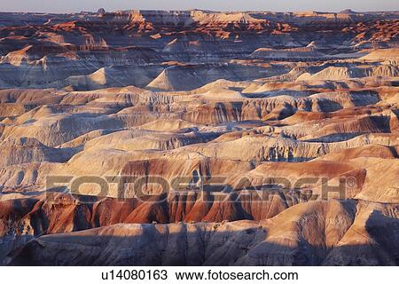 Stock Image - Arid rock formation in North America. Fotosearch