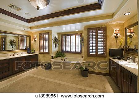 Bathroom interior View Large Photo Image Stock Image - Bathroom interior. Fotosearch