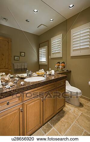 Stock Image - Bathroom interior. Fotosearch