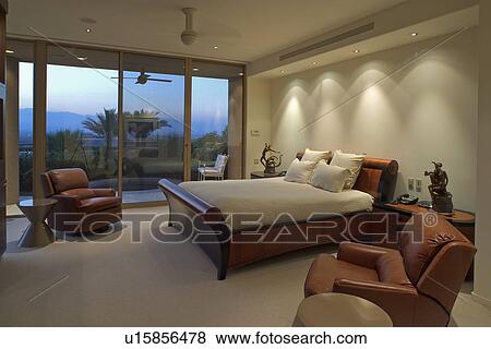 Bedroom interior View Large Photo Image Stock Photo - Bedroom interior. Fotosearch