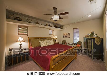 Bedroom interior View Large Photo Image Stock Photo - Bedroom interior. Fotosearch
