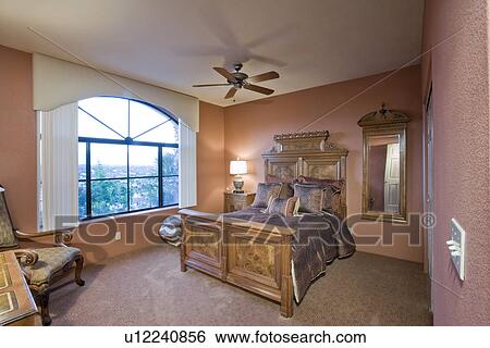 Stock Photograph - Cosy Bedroom. Fotosearch