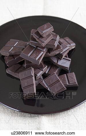 Dark chocolate View Large Photo Image Stock Image - Dark chocolate. Fotosearch