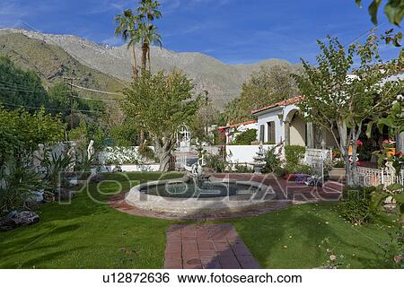Domestic garden View Large Photo Image Stock Photograph - Domestic garden. Fotosearch