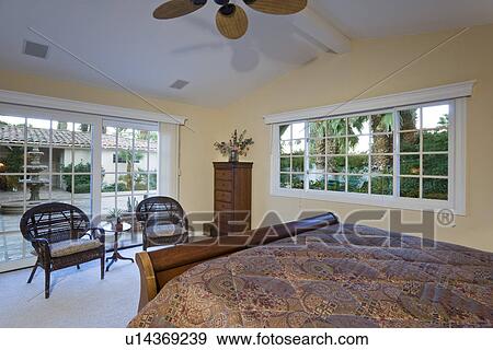 Stock Photo - Elegant bedroom. Fotosearch