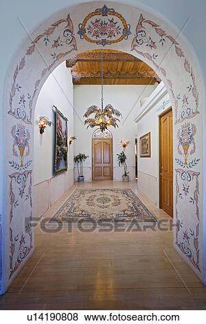 Stock Photo - Elegant Entrance Hall. Fotosearch