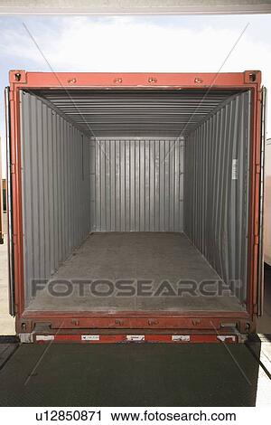 Stock Image - Empty container. Fotosearch