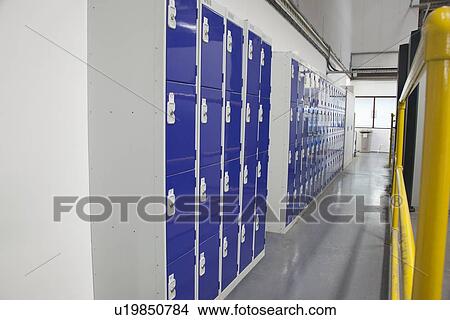 Factory locker room View Large Photo Image Picture - Factory locker room. Fotosearch