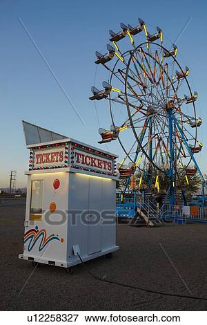 Stock Photo - Fairground USA. Fotosearch