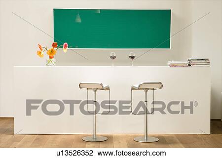 Stock Image - Home bar. Fotosearch
