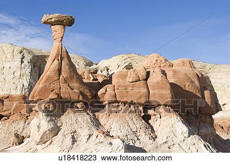 Hoodoo and Paria Rimrocks in the Vermillion Cliffs Utah USA View Large Photo Image Stock Image - Hoodoo and Paria Rimrocks in the Vermillion Cliffs Utah USA. Fotosearch
