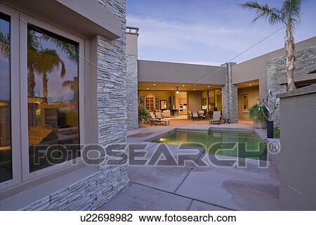 House exterior View Large Photo Image Stock Image - House exterior. Fotosearch