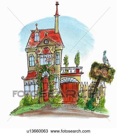 House for sale View Large Photo Image Stock Image - House for sale. Fotosearch