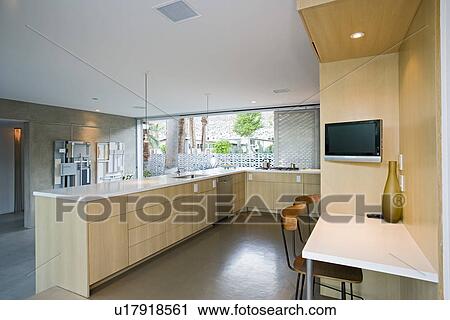 Stock Image - Kitchen interior. Fotosearch