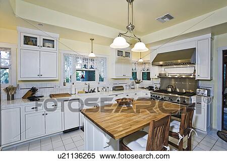 Stock Photography - Kitchen interior. Fotosearch