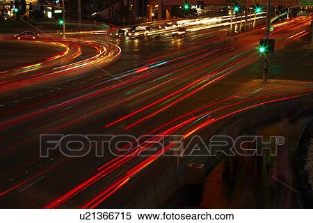 Stock Photography - Las Vegas USA night shot. Fotosearch