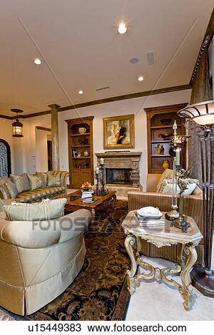 Living room interior View Large Photo Image Stock Image - Living room interior. Fotosearch
