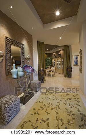 Luxurious residence interior View Large Photo Image Stock Photo - Luxurious residence interior. Fotosearch