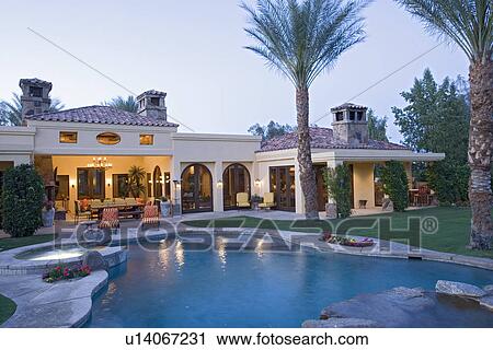 Stock Image - Luxury home. Fotosearch