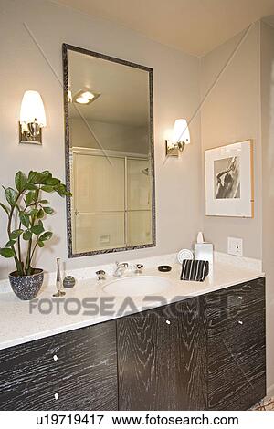 Stock Photo - Luxury interior design bathroom. Fotosearch