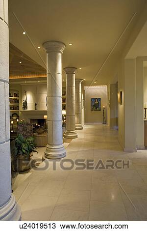 Luxury interior design hallway View Large Photo Image Stock Image - Luxury interior design hallway. Fotosearch