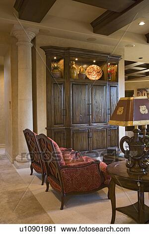 Luxury interior design living room View Large Photo Image Stock Image - Luxury interior design living room. Fotosearch
