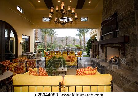 Luxury interior design living room View Large Photo Image Stock Image - Luxury interior design living room. Fotosearch