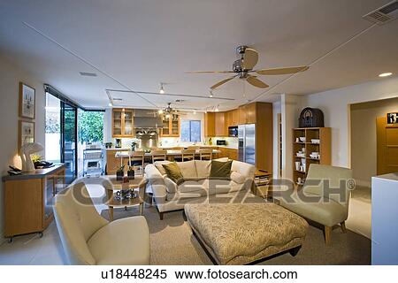 Stock Photography - Luxury interior design living room. Fotosearch