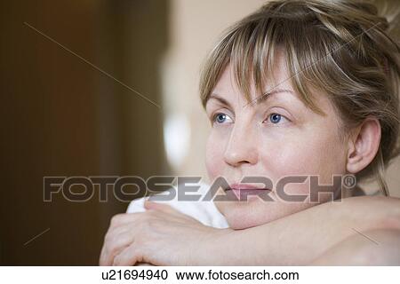 Mature woman close-up view portrait View Large Photo Image Stock Image - Mature woman close-up view portrait. Fotosearch