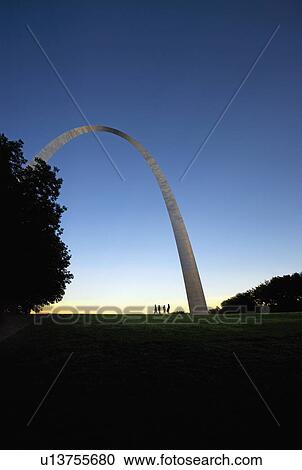 Modern arch sculpture in St Louis Missouri View Large Photo Image Stock Image - Modern arch sculpture in St Louis Missouri. Fotosearch